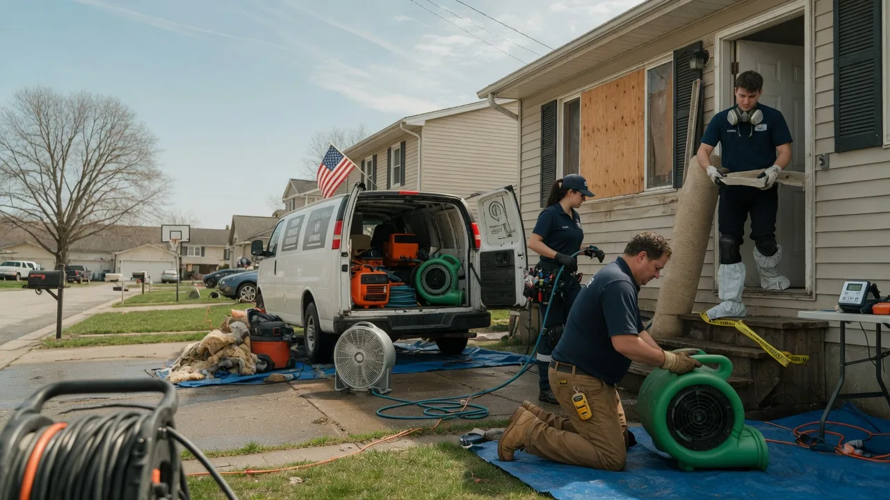 Water Damage Restoration in Amston, CT near me